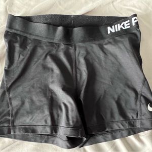 Black Nike Pro Shorts size medium